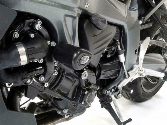 Pièces Quad & Motos - Equipement véhicule - Tampons de protection R&G RACING Aero noir BMW K1200R/1300R
