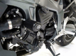 Tampons de protection R&G RACING Aero noir BMW K1200R/1300R