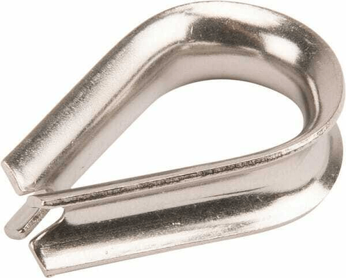 Pièces agricoles - Fasteners - Cosse-coeur inox-A4 8 mm