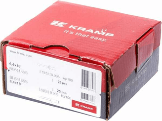 Pièces agricoles - Fasteners - Rivet aveugle en acier 6,4x18