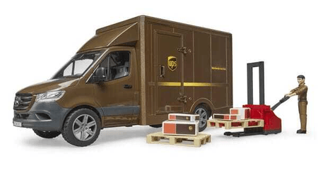 Loisirs - Jouets - MB Sprinter UPS avec chauffeur et accessoires