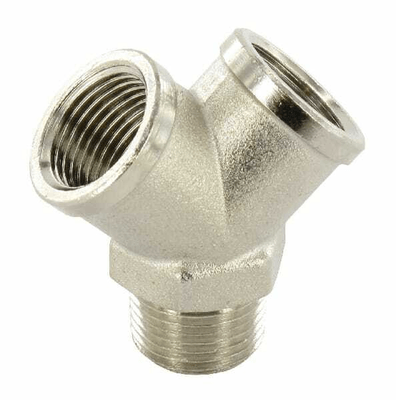 Pièces agricoles - Pièce pneumatique - Pièce en Y 3/8" MxF