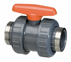 Pièces agricoles - Hydraulique - Robinet en PVC DID 4" x 4"