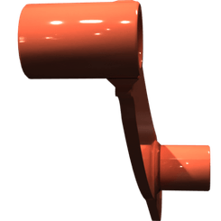 Pièces agricoles - Pièce divers - dessus de guidon peint