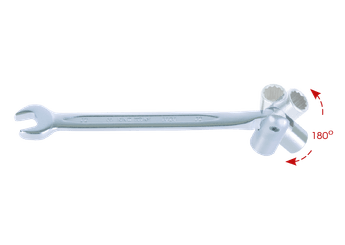 Outils - Outils divers - Clé mixte, fourche et douille articulée de 9mm