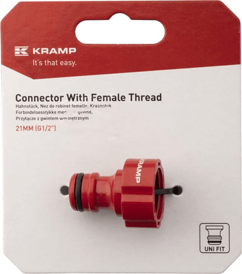 Pièces agricoles - Hydraulique - Raccord femelle pour robinet 1/2"