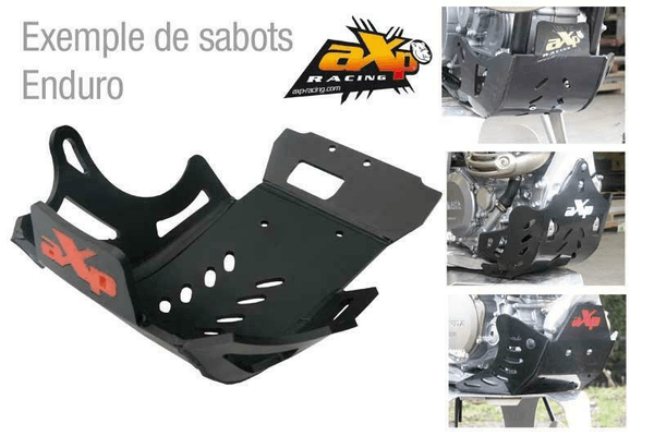 Pièces Quad & Motos - Equipement véhicule - Sabot AXP Enduro - PHD 6mm Gas Gas