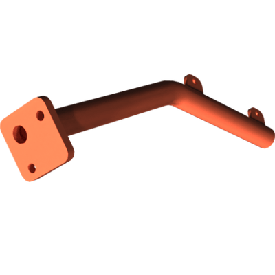 Pièces agricoles - Pièce divers - support de tuyau peint