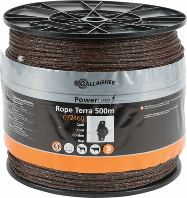 Pièces agricoles - Cloture,Jardin & Sylviculture - Cord.PowerLine tressé ter.500m