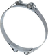 Collier de serrage, 180-190 mm double boulon, double bande DIN912 zingué Kramp