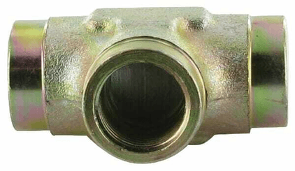 Pièces agricoles - Hydraulique - Raccord T orientable femelle BSP 1/2