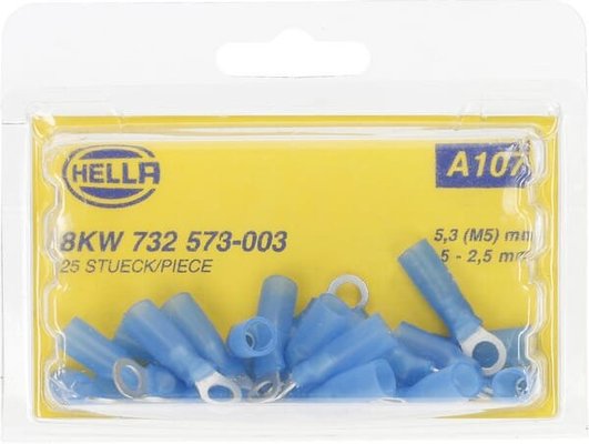 Pièces agricoles - Eclairage - Cosse de câble bleue 1,5-2,5 mm²
