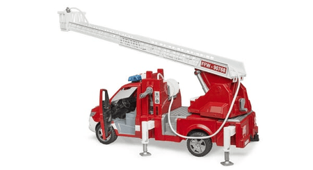 Loisirs - Jouets - Moteur d'incendie MB Sprinter avec échelle, pompe à eau et module son et lumière