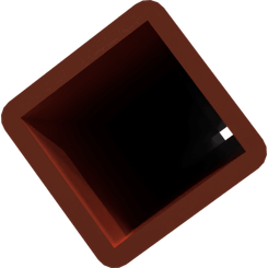 Pièces agricoles - Pièce divers - tube carré f. herse 2250mm -peint-