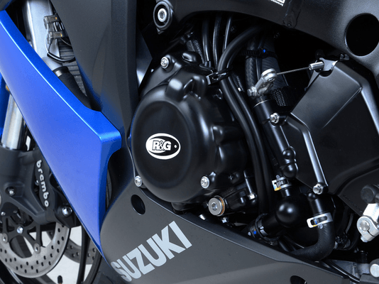 Pièces Quad & Motos - Equipement véhicule - Couvre-carter gauche R&G RACING noir Suzuki GSX1000S