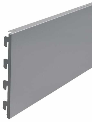 Pièces agricoles - Magasin - Pann. arr. 40x125 cm aluminium