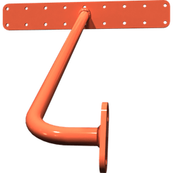 Pièces agricoles - Pièce divers - support de feu droit