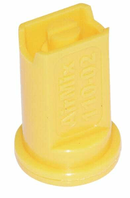 Pièces agricoles - Pièce Pulvérisateur - Buse à injection d'air AM 110° 02 jaune plastique Agrotop