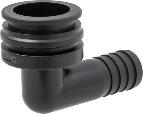 Pièces agricoles - Pièce Pulvérisateur - Raccord à fourche, femelle 90° AF4, embout de tuyau 20 mm