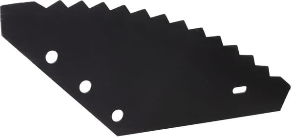 Pièces agricoles - Fenaison & élevage - Lame carbure pour distributrice 528x274x6mm Ø 22mm