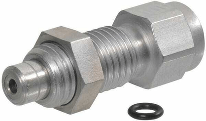 Pièces agricoles - Hydraulique - Raccord passe-cloison 1/4"