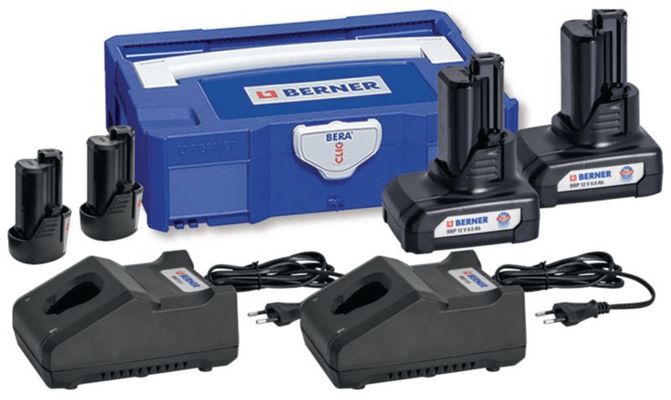Electroportatif - Electroportatif divers et accessoires - 2 accus 2Ah & 2 accus 6Ah, BC1