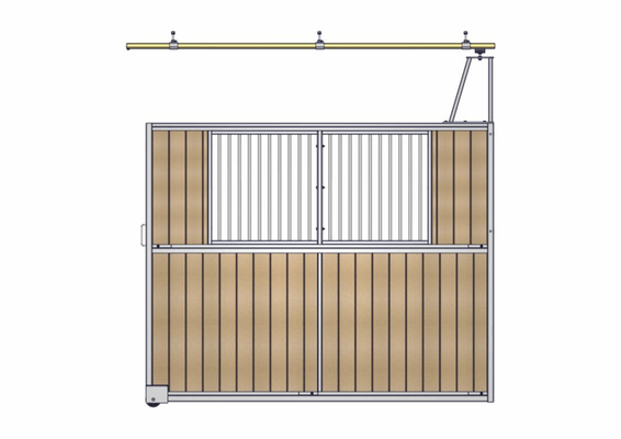 Materiels - Accessoires 200Kg-300Kg - SEPARATION COULISSANTE BARREAUDEE/RESINE L.3M