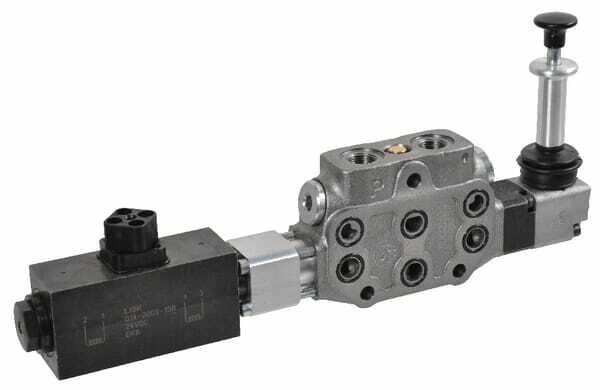 Pièces agricoles - Hydraulique - Section SD6/1-28ES-LES 24 VDC