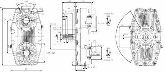 Pièces agricoles - Transmission - Multiplicateur