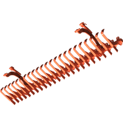 Pièces agricoles - Pièce divers - BARRE DE DECROTTOIR 3.00m complet