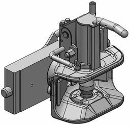 Pièces agricoles - Tracteur pièce adaptable - Attelage remorque 333 mm Orlan.