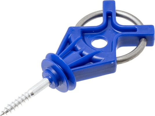 Pièces agricoles - Cloture,Jardin & Sylviculture - Isolateur de porte X³ bleu inoxydable (6x)