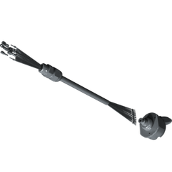 Pièces agricoles - Pièce divers - Fiche adaptateur 13 avec câble 1,4m