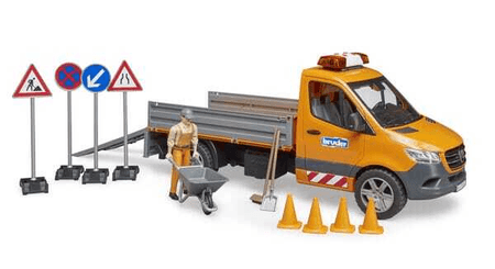 Loisirs - Jouets - MB Sprinter Municipal avec chauffeur, Module et accessoires son et lumière