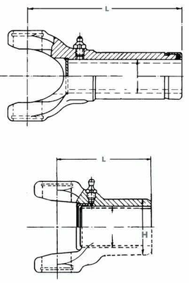Pièces agricoles - Transmission - Mâchoire avec douille coulissante K122 35°