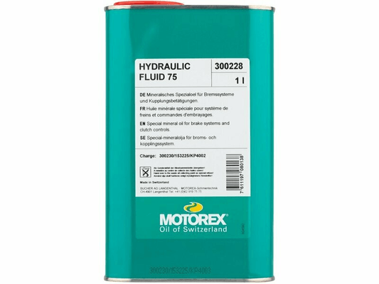 Pièces Quad & Motos - Outillage - Huile minérale MOTOREX Hydraulic Fluid 75 - 1L