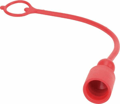 Pièces agricoles - Hydraulique - Bouchon rouge pour mâle ANV3/8