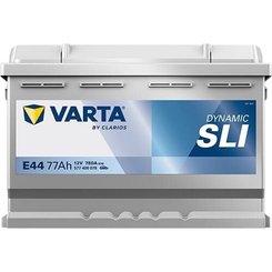 Pièces agricoles - Eclairage - Battery 12V 77Ah 780A E44 VARTA Dynamic SLI