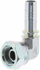 Pièces agricoles - Hydraulique - Raccord sertir DN13-1/2BSP 90°