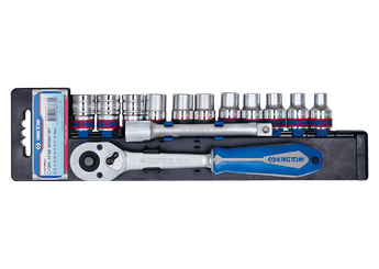Outils - Outils divers - Jeu de douilles et accessoires 1/2" - 13 pièces