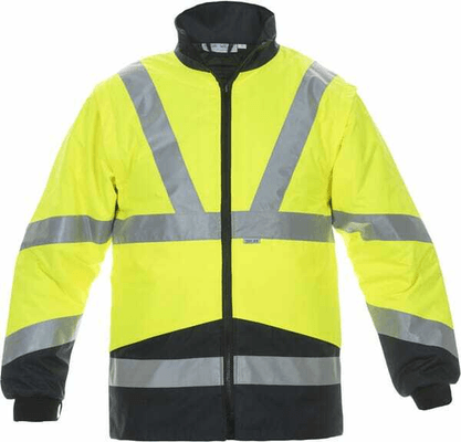 Vêtements et protections - Vêtement  - Parka Oui, jaune-bleu, taille XL, EU : 56 Hydrowear
