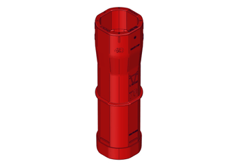 Materiels - Accessoires 10Kg-20Kg - PACK DE 30 FOURREAUX TREFLE ROUGE D.76MM COMPLET