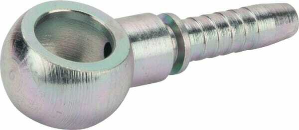 Pièces agricoles - Hydraulique - Raccord à sertir banjo DN8-M14