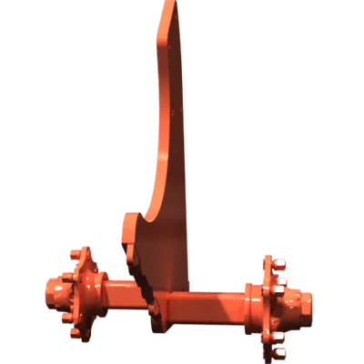 Pièces agricoles - Pièce divers - Cadre de roue gauche soudé -peint-