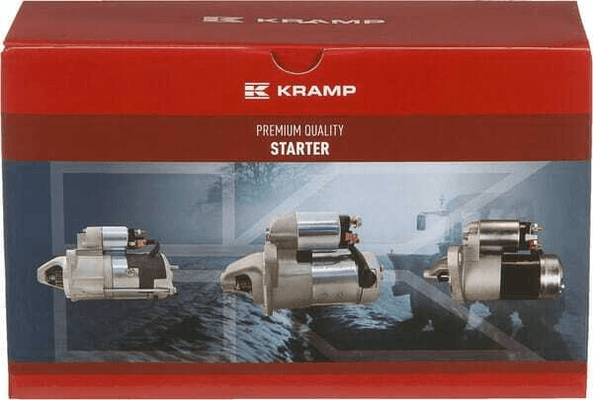 Pièces agricoles - Eclairage - Démarreur 12V 3.0kW 9 dents, Kramp