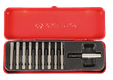 Coffret embouts Torx renforcés 1/4" 11 pièces