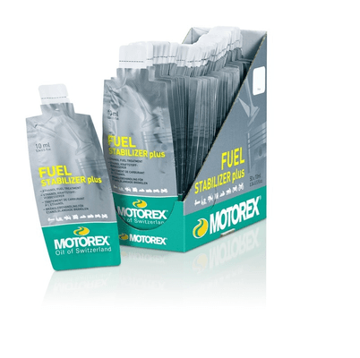 Pièces Quad & Motos - Lubrifiants et nettoyants - Additif carburant MOTOREX Fuel Stabilizer Plus - 10ml 50pcs