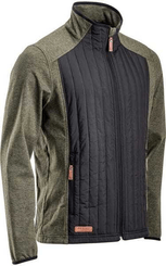 Vêtements et protections - Vêtement  - Veste polaire hybride/homme, olive L