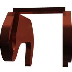 Pièces agricoles - Pièce divers - crochet HL25 cat2 soudé -peint-