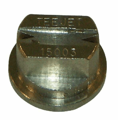Pièces agricoles - Pièce Pulvérisateur - Buse à double jets TQ 150° 03 argent acier inoxydable TeeJet